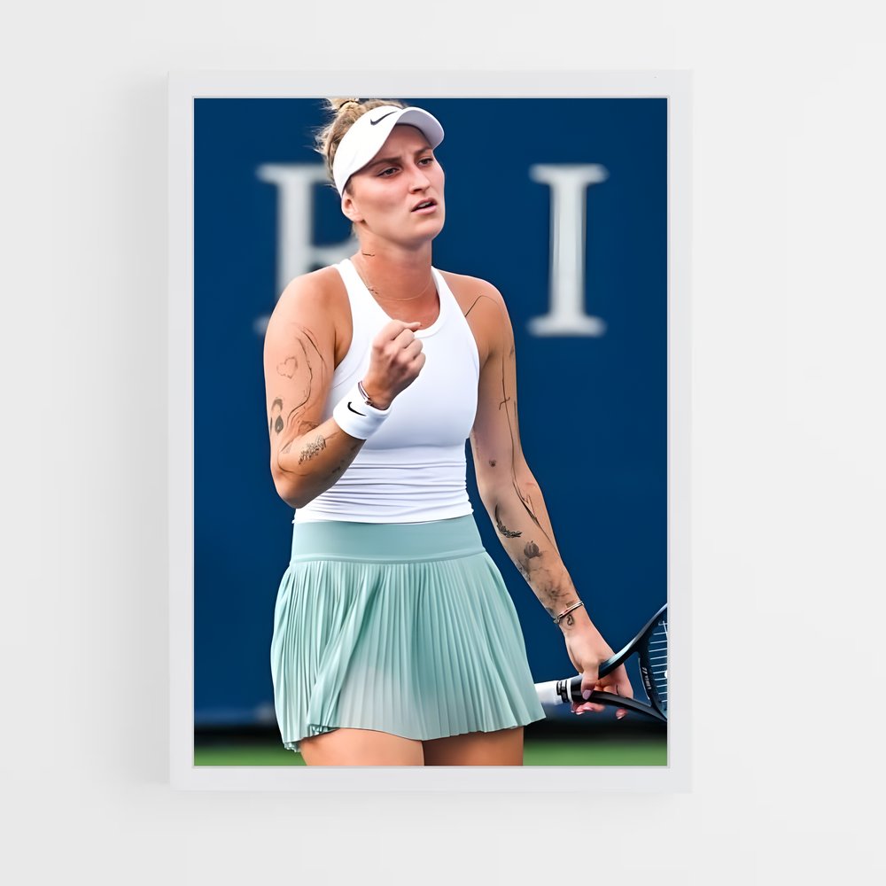 Poster Marketa de vondrousova – affiche Tennis (vue 3)